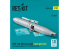 ResKit kit armement Avion RS32-0470 Nacelle de canon SUU-16A de 20 mm ouverte pylône central F-4 Phantom II C, D 1 pièce 1/32