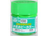 peinture maquette Mr Hobby H100 Vert fluorescent 10 ml