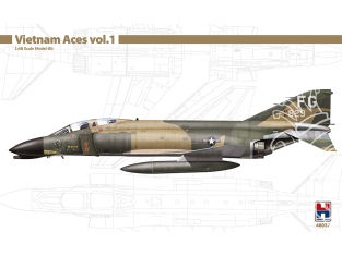 Hobby 2000 maquette avion 48037 Vietnam Aces Vol.1 - F-4C Phantom II 1/48