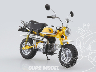 Aoshima miniature moto 11277 Honda Monkey PLASMA YELLOW Montée et peinte 1/12