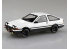 Aoshima maquette voiture 64696 Initial D Takumi&#039;s Hachiroku Toyota AE86 SNAP KIT 1/32