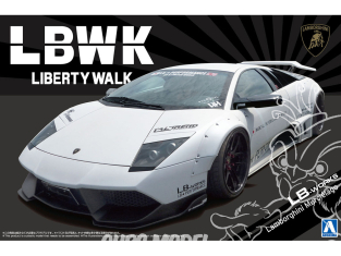 Aoshima maquette voiture 59920 LAMBORGHINI Murcielago LBWK Liberty Walk Edition Limitée 1/24