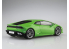 Aoshima maquette voiture 66423 Lamborghini Huracan 2014 Pré-peint Vert 1/24