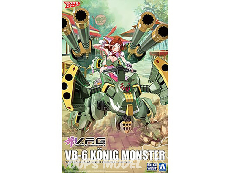 Aoshima maquette mecha 64283 Macross Delta VB-6 KÖNIG MONSTER