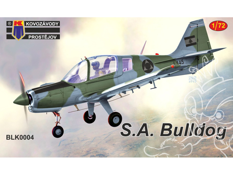 KP Model kit avion BLK0004 Scottish Aviation Bulldog 1/72