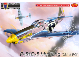 KP Model kit avion KPM0442 P-51D-5 Mustang 361st FG 1/72