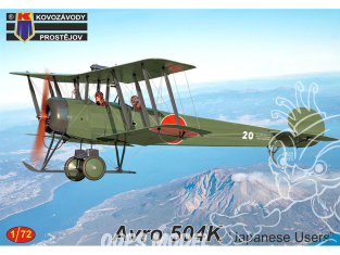 KP Model kit avion KPM0461 Avro 504K acec skis Utilisateurs japonais 1/72