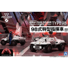 Aoshima maquette mecha 63064 ACKS MP-02 Véhicules Mobile Police Patlabor Special command vehicle Type98 x2 1/43