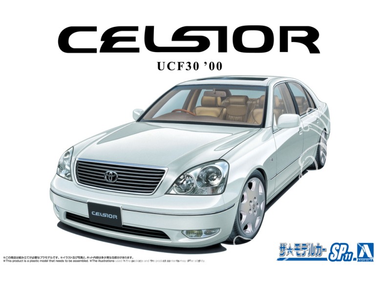 Aoshima maquette voiture 06823 Toyota UFC30 Celsior 2000 1/24