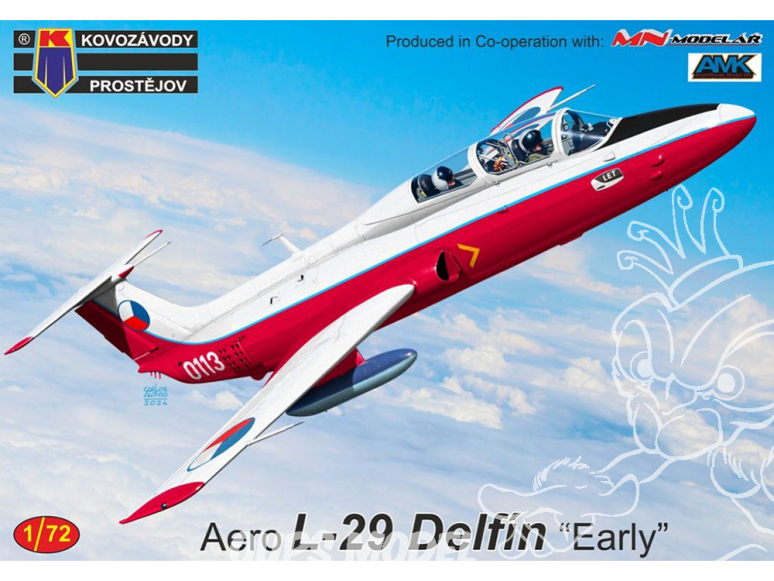 KP Model kit avion KPM0467 Aero L-29 Delfín Early 1/72