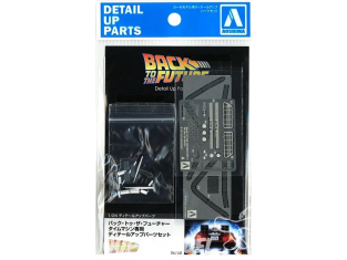 Aoshima photodecoupe 06700 Kit d'amélioration DeLorean Retour vers le Futur - Time machine 1/24