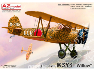 AZ Model Kit avion AZ7881 Yokosuka K5Y1 "Willow 1/72