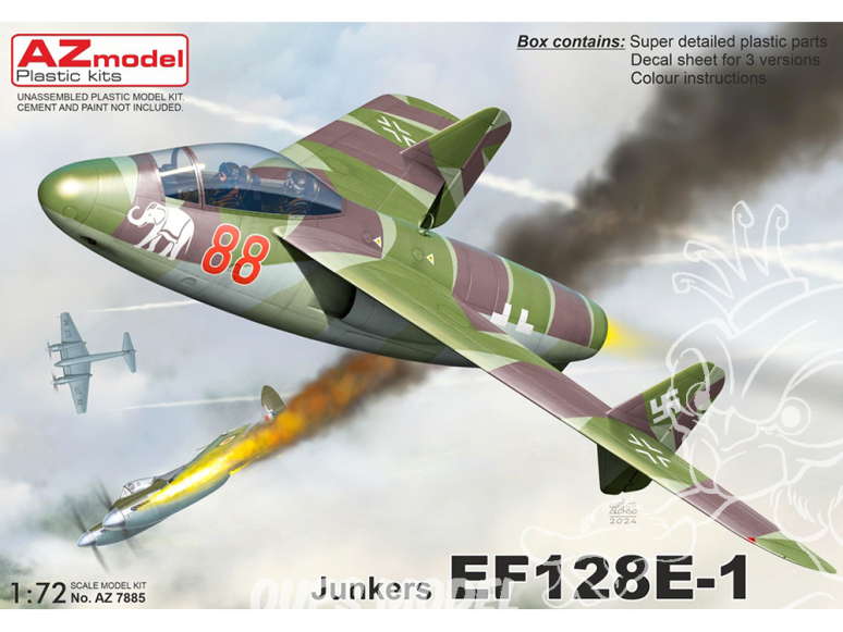 AZ Model Kit avion AZ7885 Junkers EF-128E-1 1/72