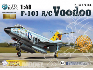 Kitty Hawk maquette avion 80115 McDONNELL F-101 VOODOO 1.48