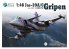 Kitty Hawk maquette avion 80117 JAS-39 A/C GRIPEN 1.48