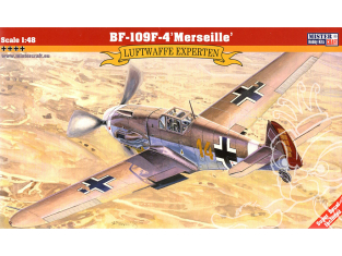 Mister CRAFT maquette Avion 062408 BF-109F-4 Marseille 1/48