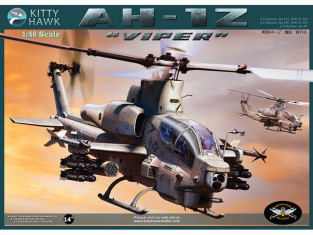 Kitty Hawk maquettes avions kh80125 Hélicoptère d'attaque BELL AH-1Z VIPER 1/48