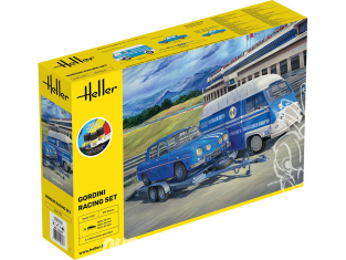 Heller maquette voiture 52328 STARTER KIT Gordini Racing Set 1/24