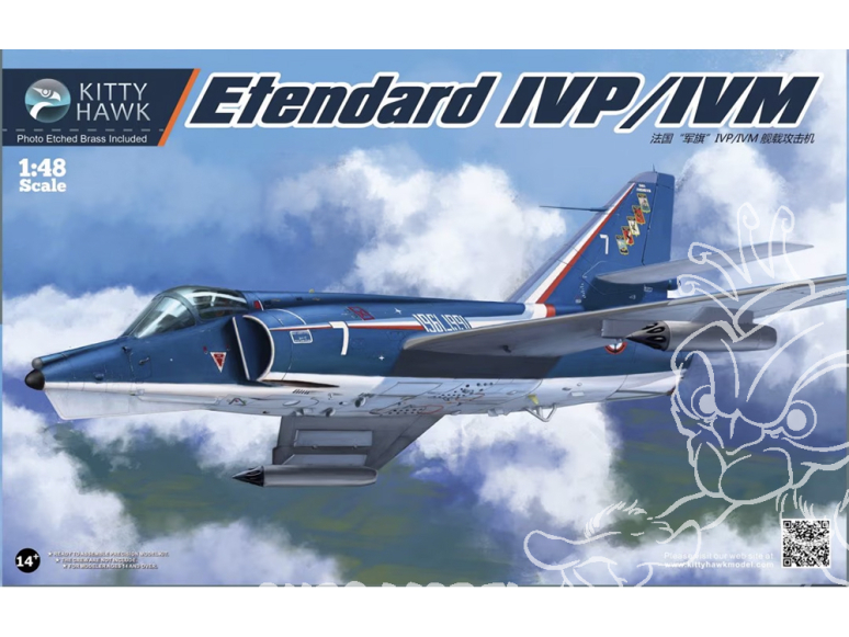 Kitty Hawk maquette avion 80137 Etendard IVP/IVM 2in1 1/48