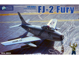 Kitty Hawk maquette avion KH80155 NORTH AMERICAN FJ-2 "FURY" - 1955 1/48