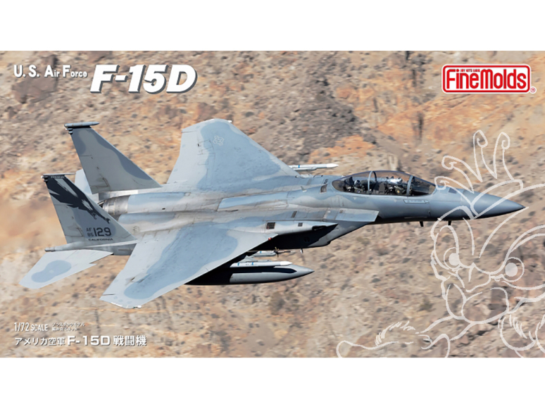 Fine Molds avion 72952 Avion de combat F-15D de l'US Air Force 1/72