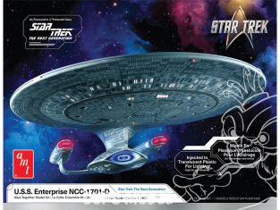 AMT 1429 Star Trek : La nouvelle génération USS Enterprise NCC-1701-D 1:1400