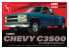 AMT maquette voiture 1409 CHEVROLET C-3500 DUALLY PICKUP 1996 FACILE À CONSTRUIRE 1:25