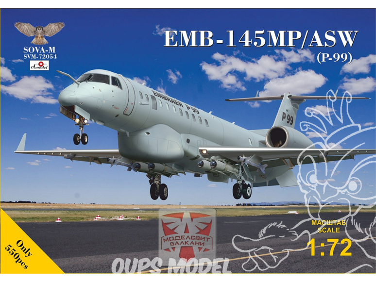 SOVA-M maquette avion 72054 EMB-145MP/ASW (P-99) maritime patrol 1/72