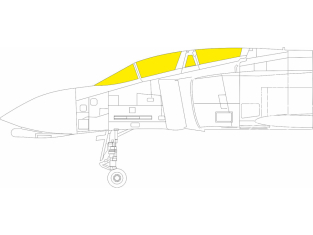 Eduard Express Mask EX1075 F-4C Phantom TFace Hobby 2000 / Academy 1/48