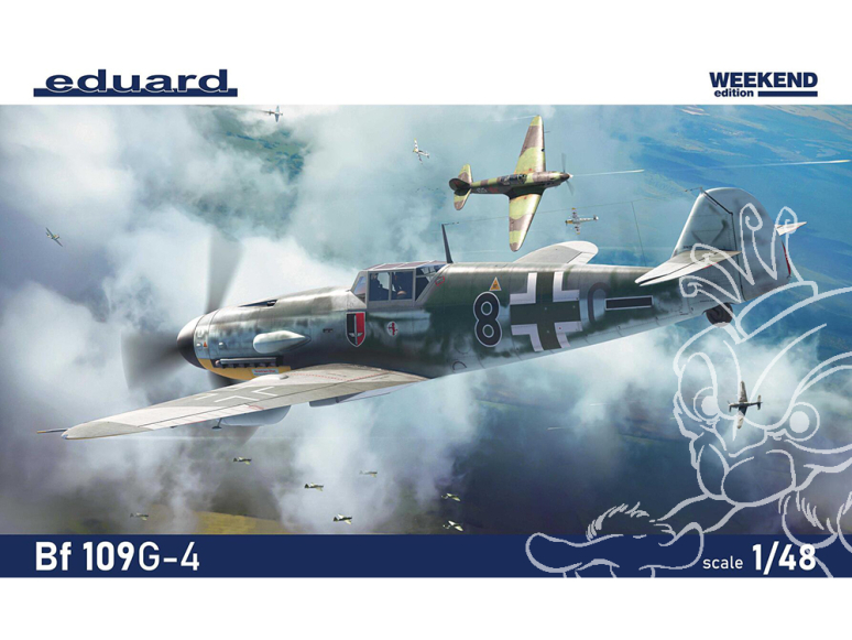 EDUARD maquette avion 84203 Messerschmitt Bf 109G-4 WeekEnd Edition 1/48