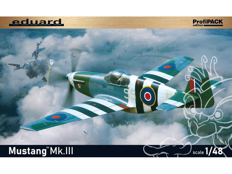 EDUARD maquette avion 82109 Mustang Mk.III ProfiPack Edition 1/48