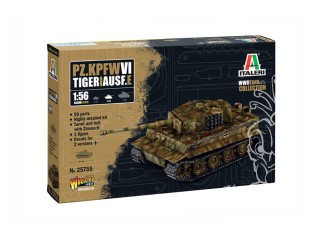 Italeri maquette militaire 25755 Pz. kpfw. VI Tiger I Ausf. E 28mm