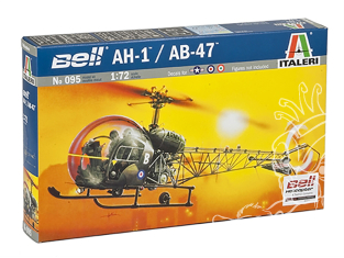 ITALERI maquette helico 095 bell AH.1 / AB-47 1/72