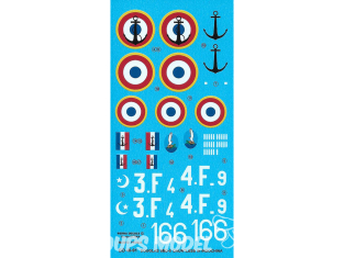 Decalques Berna decals BD48-91 Douglas SBD-5 Dauntless 1/48