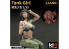 Liang Model figurine F005 Tank girl 1/35