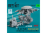 ResKit RSU35-0045 Rotor principal repliable CH-54A Tarhe avec systèmes de retenue des pales kit ICM imprimé 3D 1/35