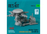 ResKit RSU35-0046 Rotor déplié CH-54A Tarhe avec systèmes de retenue des pales kit ICM imprimé 3D 1/35