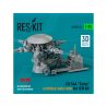 ResKit RSU35-0046 Rotor déplié CH-54A Tarhe avec systèmes de retenue des pales kit ICM imprimé 3D 1/35