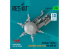 ResKit RSU35-0046 Rotor déplié CH-54A Tarhe avec systèmes de retenue des pales kit ICM imprimé 3D 1/35