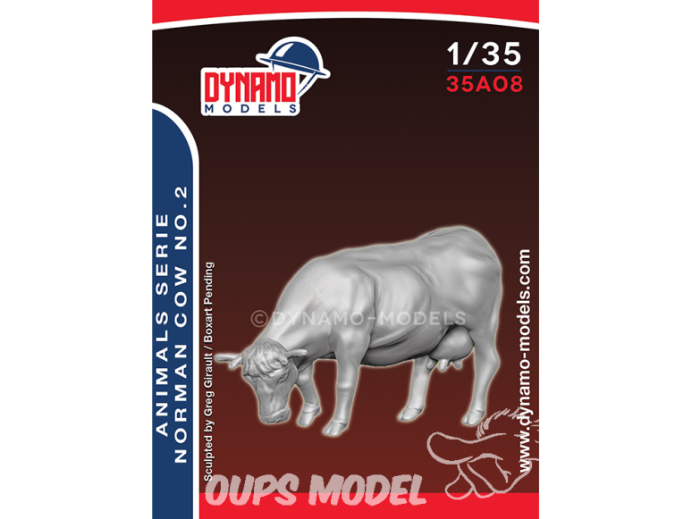 Dynamo models figurine 35A08 Vache normande no.2 1/35