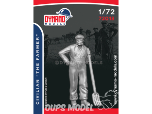 Dynamo models figurine 72018 Civil Fermier 1/72