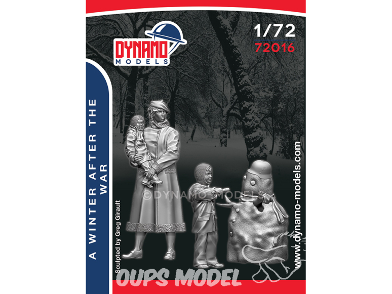 Dynamo models figurine 72016 Un hiver après la guerre 1/72