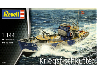 Revell maquette sous marin 05242 KFK Kriegsfischkutter - Chalutier de guerre 1/144