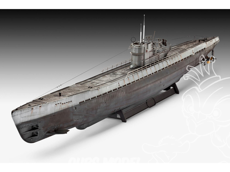 Revell maquette sous marin 05180 German Submarine Type IX C(U505)"Platinum Edition" 1/72