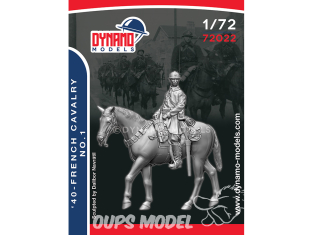 Dynamo models figurine 72022 Cavalerie Française No.1 1940 1/72