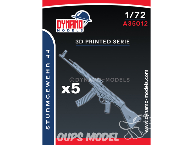 Dynamo models accessoires A35012 Sturmgewehr 44 x5 1/35