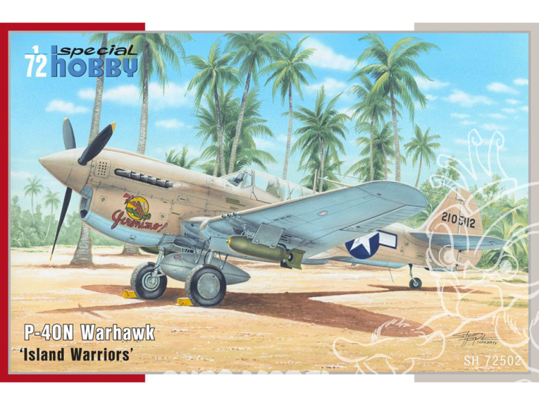 Special Hobby maquette avion 72502 P-40N Warhawk Island Warriors 1/72