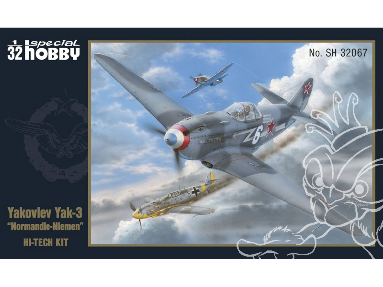 Special Hobby maquette avion 32067 Yakovlev Yak-3 "Normandie-Niemen" Hi-tech Kit 1/32