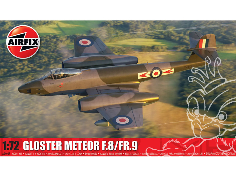 Airfix maquette avion A04067 Gloster Meteor F.8/FR.9 1/72