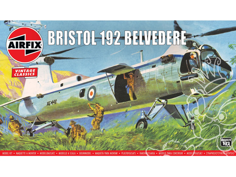 Airfix maquette helicoptére A03002V Bristol 192 Belvedere 1/72